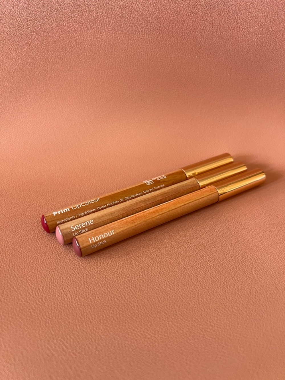 Elate Lip Stick Pencil lip crayon- Prim, Serene, Honour - New set of 3